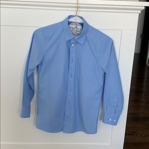 Boys Blue Dress Shirt